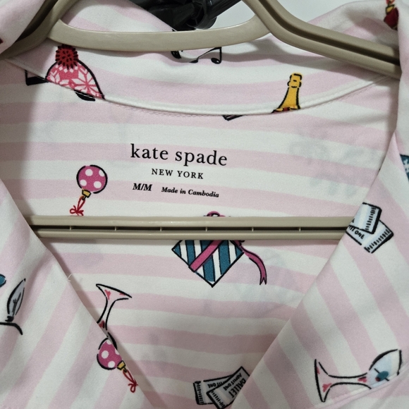 ♠️ kate spade 2 Piece Party Time Pajama Set - Picture 3 of 7